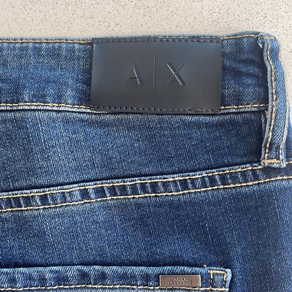 Armani Exchange Super Skinny Blue Jeans - Size 31R - Picture 8 of 11